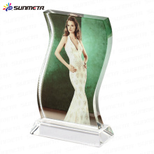 FREESUB Sublimation Druck Blank Crystal Photo Frame